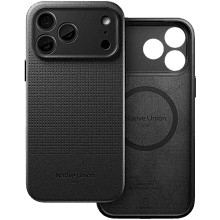 Чехол-накладка Native Union Active Case для iPhone 18 Pro Max, экокожа/полиуретан/микрофибра, черный - 0