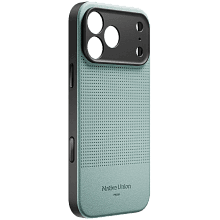 Чехол-накладка Native Union Active Case для iPhone 18 Pro Max, экокожа/полиуретан/микрофибра, зеленый сланец - 3
