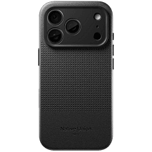Чехол-накладка Native Union Active Case для iPhone 18 Pro, экокожа/полиуретан/микрофибра, черный - 0