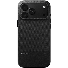 Чехол-накладка Native Union (Re)Classic Case для iPhone 18 Pro Max, экокожа/полиуретан/микрофибра, черный - 0