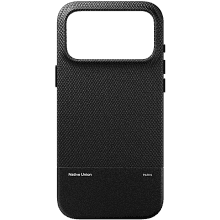 Чехол-накладка Native Union (Re)Classic Case для iPhone 18 Pro Max, экокожа/полиуретан/микрофибра, черный - 2