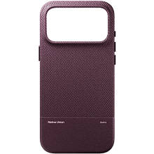 Чехол-накладка Native Union (Re)Classic Case для iPhone 18 Pro Max, экокожа/полиуретан/микрофибра, темная вишня - 2