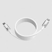 Кабель VLP Force Line Magnet USB-C / USB 2.0, 100Вт 1,5м, белый - 1