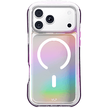 Чехол-накладка VLP Bubble Case для iPhone 18 Pro Max, силикон, перламутровый - 0