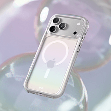 Чехол-накладка VLP Bubble Case для iPhone 18 Pro Max, силикон, перламутровый - 3