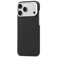 Чехол-накладка uBear Supreme Case для iPhone 18 Pro Max, кевлар, черный - 1