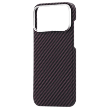 Чехол-накладка uBear Supreme Case для iPhone 18 Pro Max, кевлар, бургунди - 3