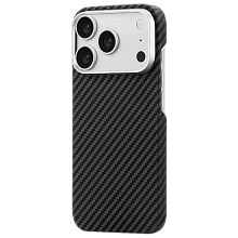 Чехол-накладка uBear Supreme Case для iPhone 18 Pro, кевлар, черный - 1