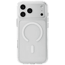 Чехол-накладка uBear Vision Case для iPhone 18 Pro Max, поликарбонат, прозрачный - 0