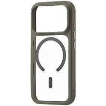 Чехол-накладка uBear Shade Case для iPhone 18 Pro, поликарбонат/полиуретан, серый - 3