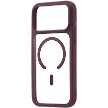 Чехол-накладка uBear Shade Case для iPhone 18 Pro Max, поликарбонат/полиуретан, бургунди - 3