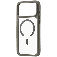 Чехол-накладка uBear Shade Case для iPhone 18 Pro Max, поликарбонат/полиуретан, серый - 3
